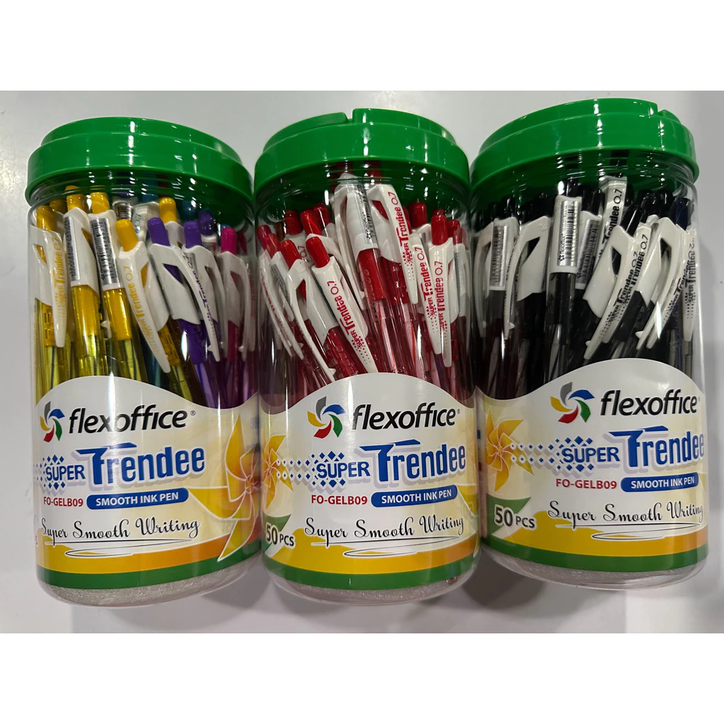 !!!มาใหม่ ปากกา flexoffice รุ่น Trendee 0.7มม. (1x50 ด้าม)