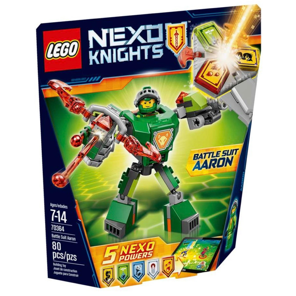 LEGO Nixo Knight #70364 Battle Suit Aaron (2017)