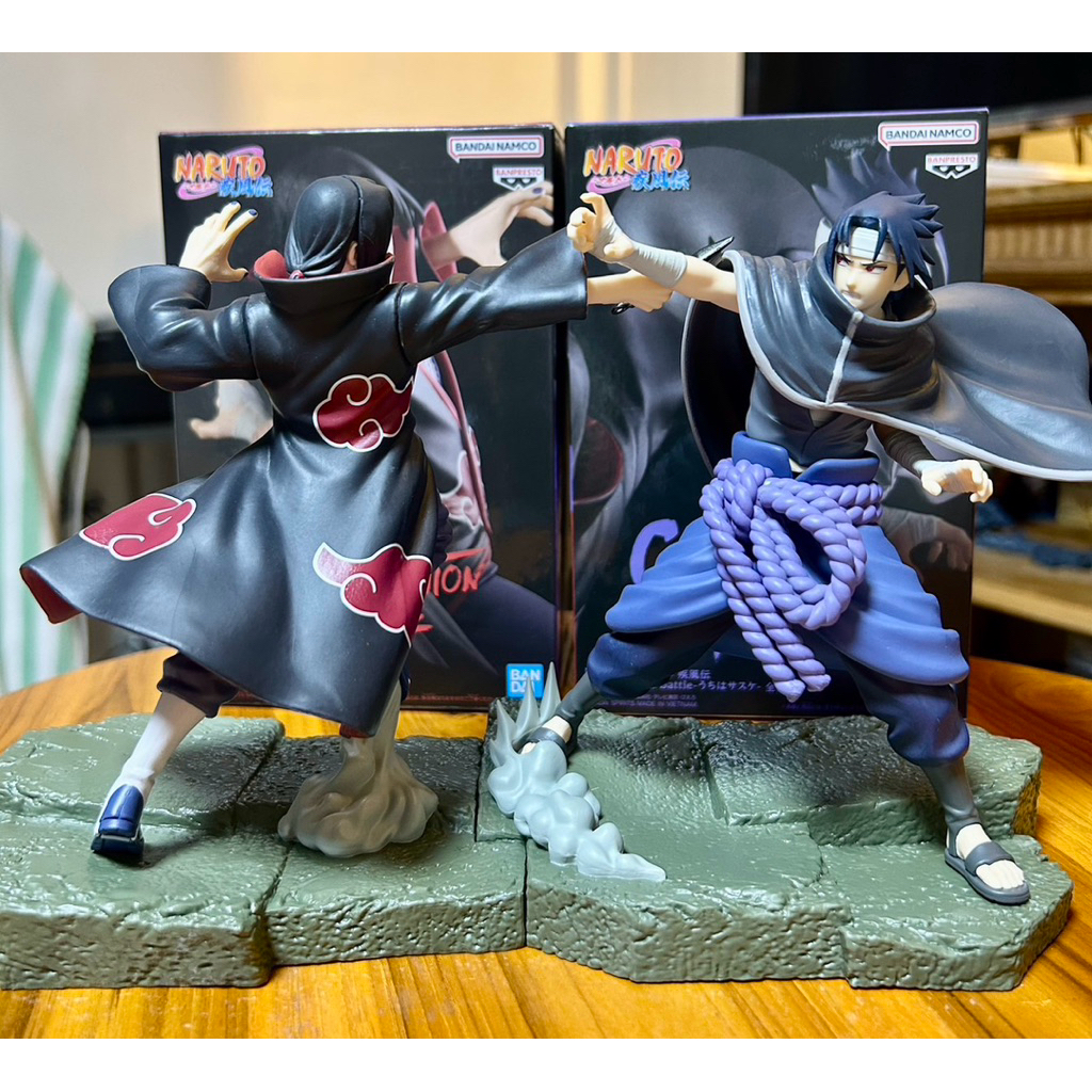 Banpresto Figure : Naruto Shippuden Combination Battle Uchiha Itachi & Uchiha Sasuke (แพ็คคู่)