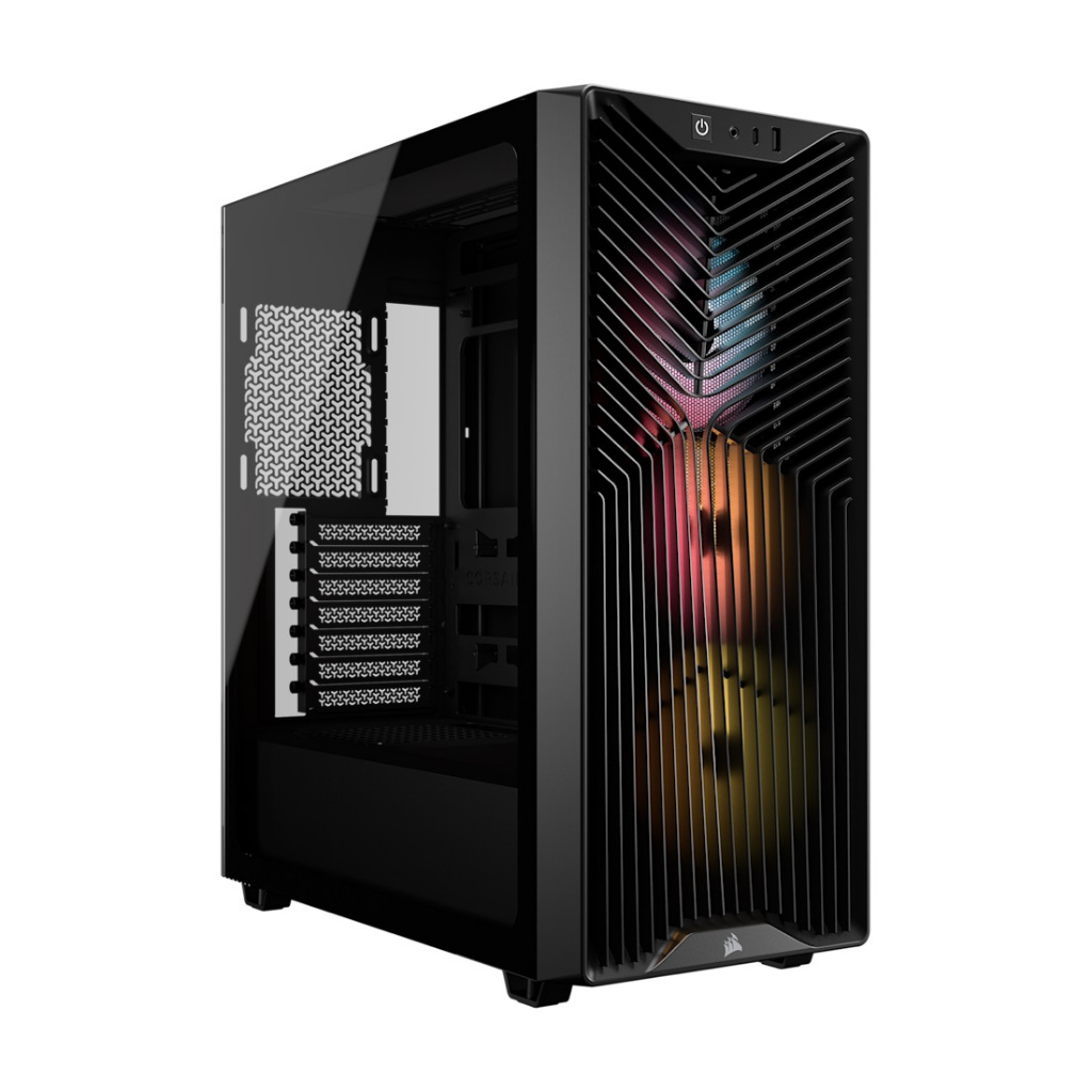 Corsair 3200D RS ARGB Mid-Tower PC Case — Black (CC-9011344-WW)
