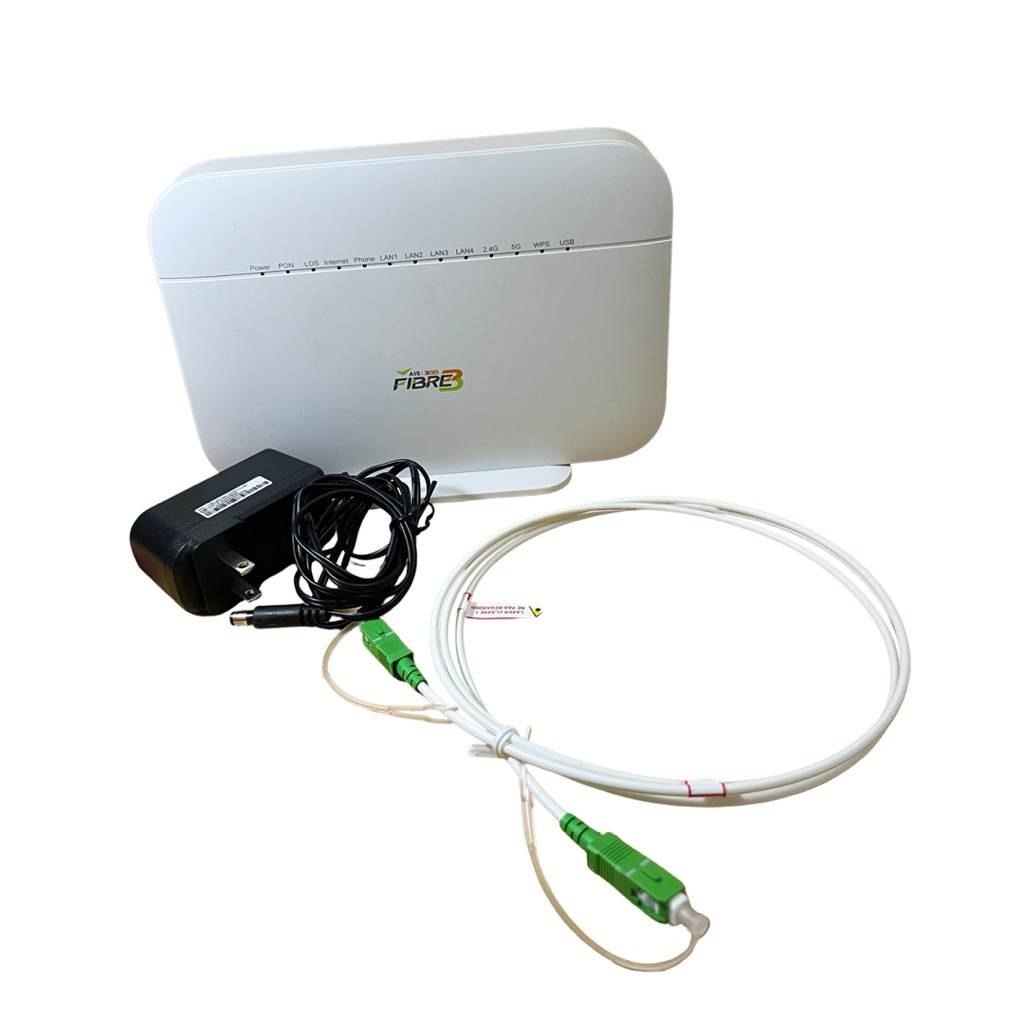 Ais Fiber รุ่น ZXHN G6605 อุปกรณ์ครบกล่อง สินค้าพร้อมส่ง ติดตั้งง่าย