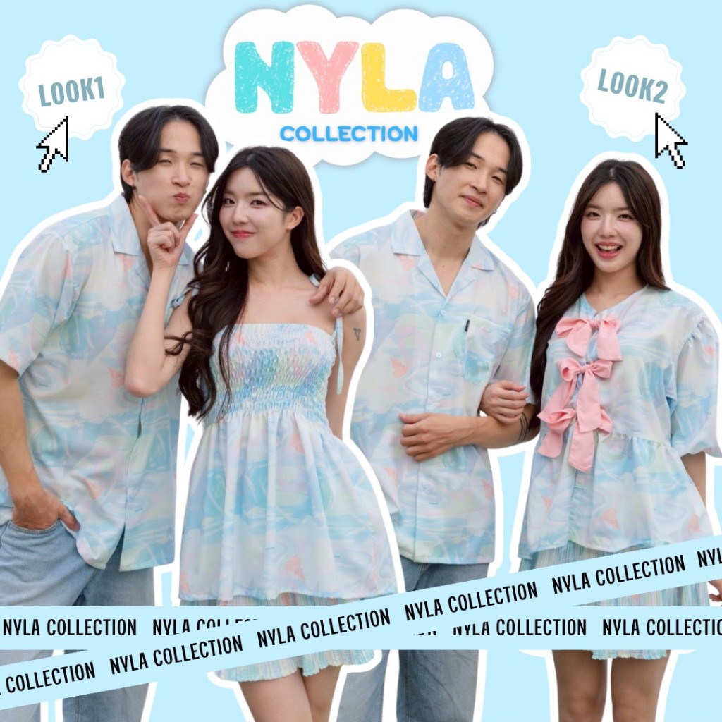 *มีโค้ด30%*Minimalpolo Nyla Topสายเดี่ยว Blouseเสื้อแขนพอง กระโปรงพลีท เชิ้ตแขนสั้น Shirt