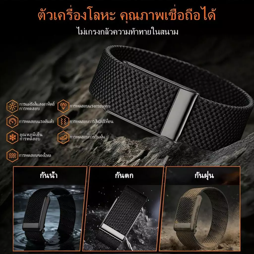 MAJDOMO LOOP Smart watch band ตรวจ ECG GPSวัดน้ำตาลไม่เจ็บตัว วัดความดันโลหิต กรดยูริก ไขมันในเลือด HRV thumbnail 7