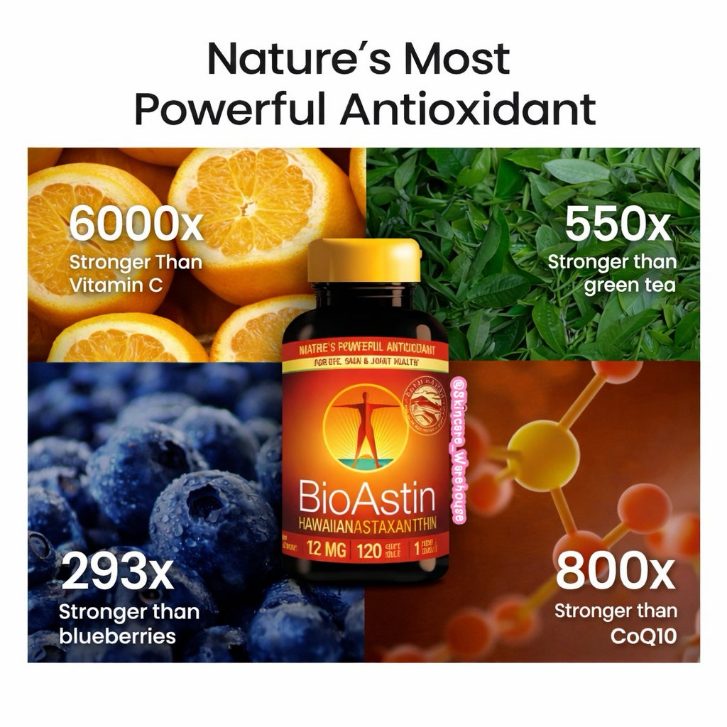 🛒พร้อมส่ง ของแท้🇺🇸เอาแผงกระดาษออก  nutrex BioAstin Hawaiian Astaxanthin 12 mg., 120 Gel Caps Exp 04/