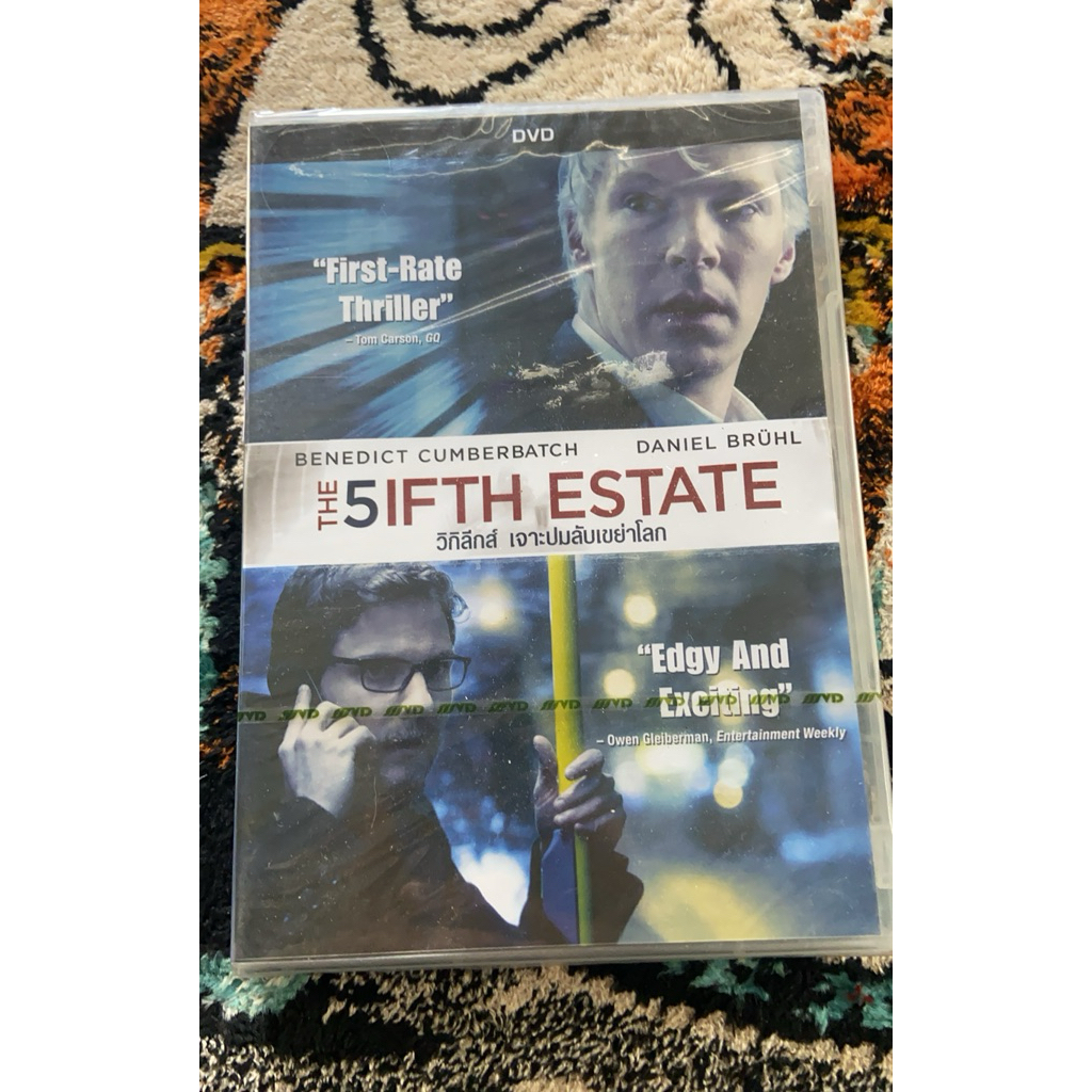 DVD หนัง THE 5IFTH ESTATE ซีลมือ1แผ่นแท้มีเสียงไทย 634