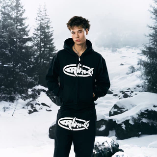 Cruehawts เสื้อสวมหัว Signature/ PREMIUM Hoodie Zip CHB06
