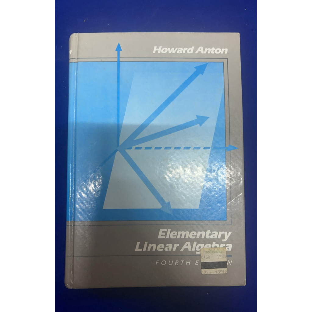 elementary linear algebra มือสอง