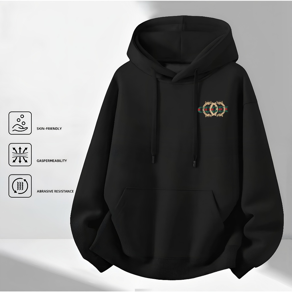 เสื้อฮู้ด/เสื้อสเวตเตอร์พิมพ์ลาย ดีไซน์ทันสมัยและมีสไตล์ สำหรับทั้งชายและหญิงเสื้อกันหนาวผ้านุ่มมีเนื้อ สัมผัสนุ่มนวลสุด ราคาถูก Shopee Lazada