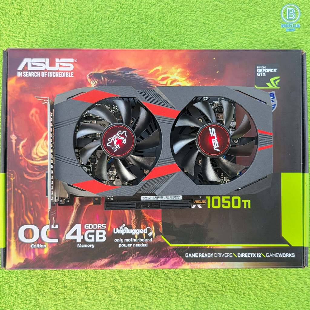 การ์ดจอ GTX 1050ti 4GB OC สินค้ามือสอง