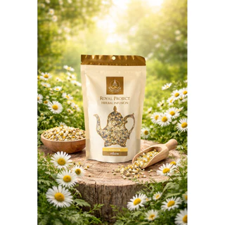 คาโมมาย คาโมมายล์ อบแห้ง โครงการหลวง Chamomile ถุงขนาด 50 กรัม