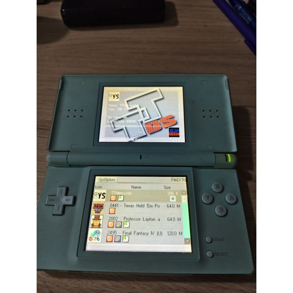 NDS lite  มือสอง พร้อมตลับแฟรช