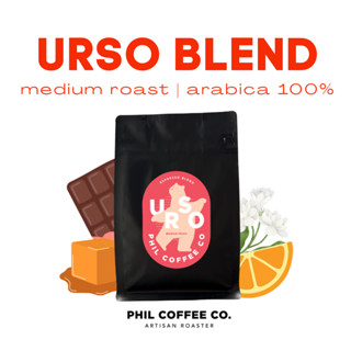 เมล็ดกาแฟคั่วกลาง Urso Coffee 200g ( Medium Roast ) อาราบิก้…