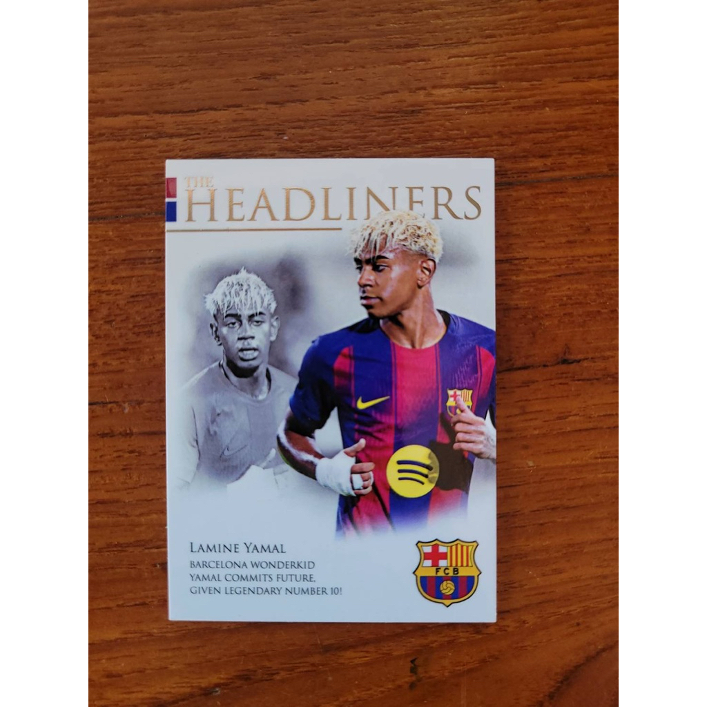 Futera Headliners Barcelona Lamine Yamal /999