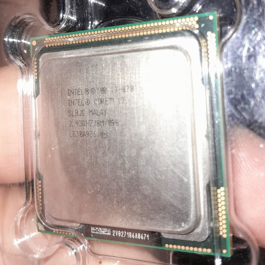 CPU LGA 1156 Intel Core I7 870 เปิดไม่ติด