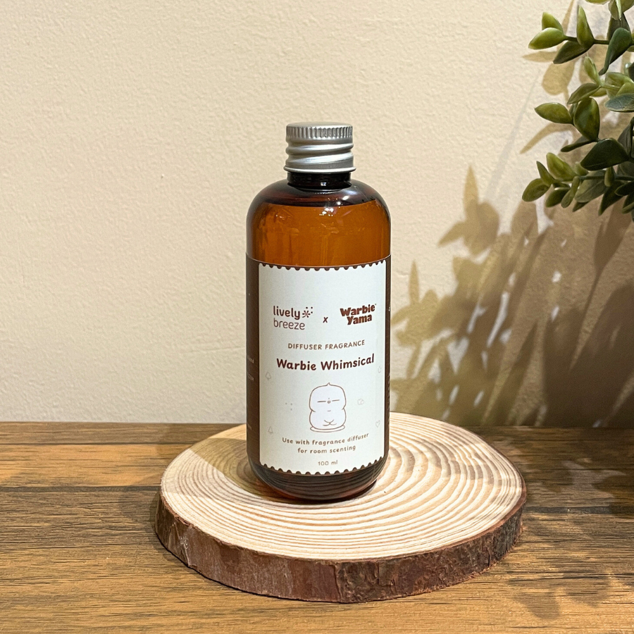 [น้ำหอมอย่างเดียว] Lively Breeze x Warbie Yama Diffuser Fragrance ~ Warbie Whimsical