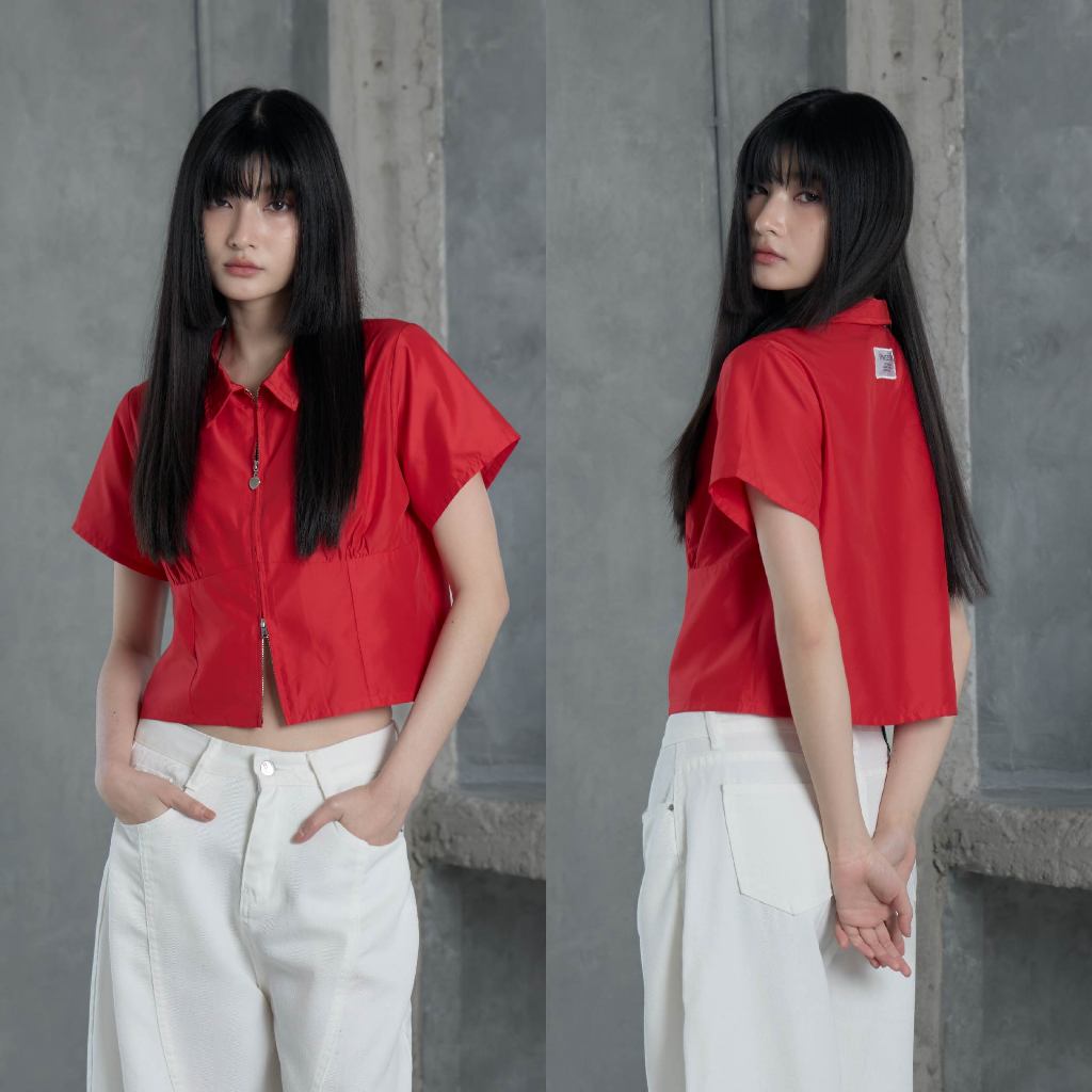 ❗️[ส่งด่วน กทม. 4 ชม.]❗️HOMEBOYเชิ้ตคอปก รุ่นHB.LUCKY.GIRL.SHIRT