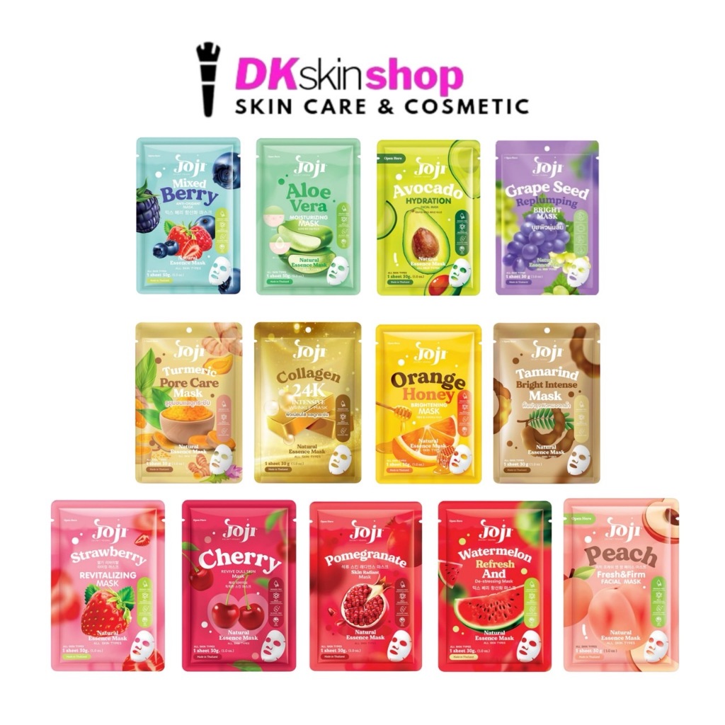 แผ่นมาส์กหน้าโจจิ 30g. JOJI Secret Young Mask (แบบซอง)