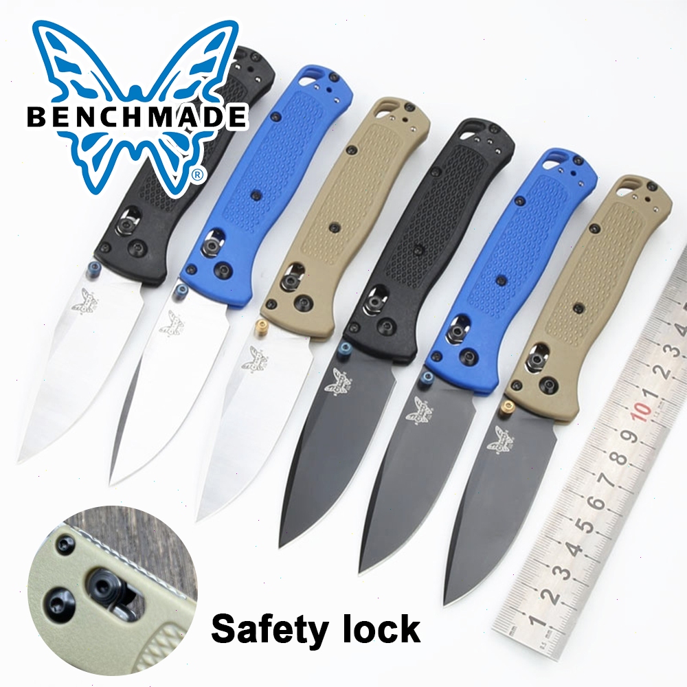 มีด BenchMade BM533 Mini Bugout น้ำหนักเบาพิเศษ พกพา เดินป่า แคมป์ปิ้ง ทำอาหาร Outdoor Knive