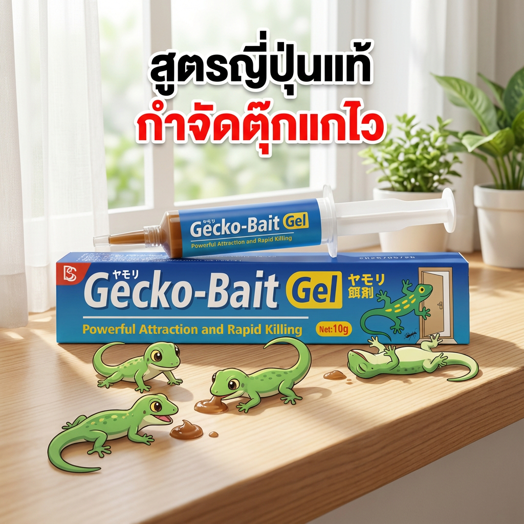 ซื้อ 2 แถม 1 ยาฆ่าจิ้งจก  ยาฆ่าตุ๊กแก ไล่จิ้งจก สูตรปรับปรุงจากญี่ปุ่น ถ้าไม่ได้ผลยินดีคืนเงิน