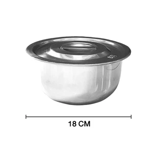 Color Kit หม้อแขกสเตนเลส ขนาด 14/18/22/26/30 ซม. stainless steel