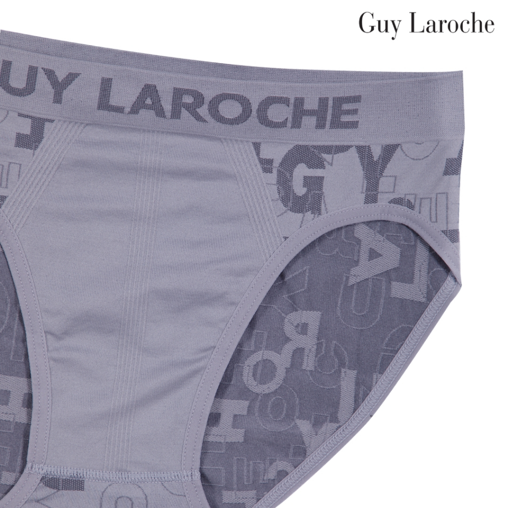 Guy Laroche سليب رجالي بيكيني بدون خياطة — رمادي — صورة 2