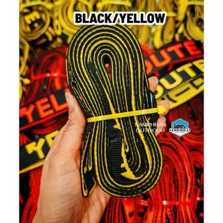 🔥รุ่นใหม่🔥ชุดเชือกแบน Yellow Route พร้อมตัวรั้งเชือกอลูมิเนียมอย่างดี ยาว 4.8 เมตร(พร้อมส่ง)