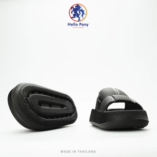 Hello Pony รองเท้าแตะ รองเท้าพื้นนิ่ม แฟชั่นสำหรับผู้ชาย วัสดุ EVA พื้นนุ่ม ใส่สบาย กันลื่น MHM4019