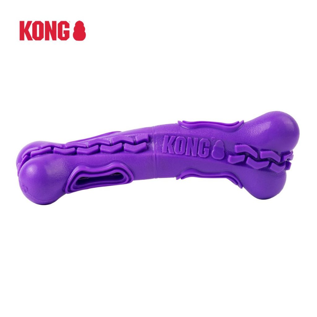 KONG كرة Squeezz Flex بصافرة M — صورة 4