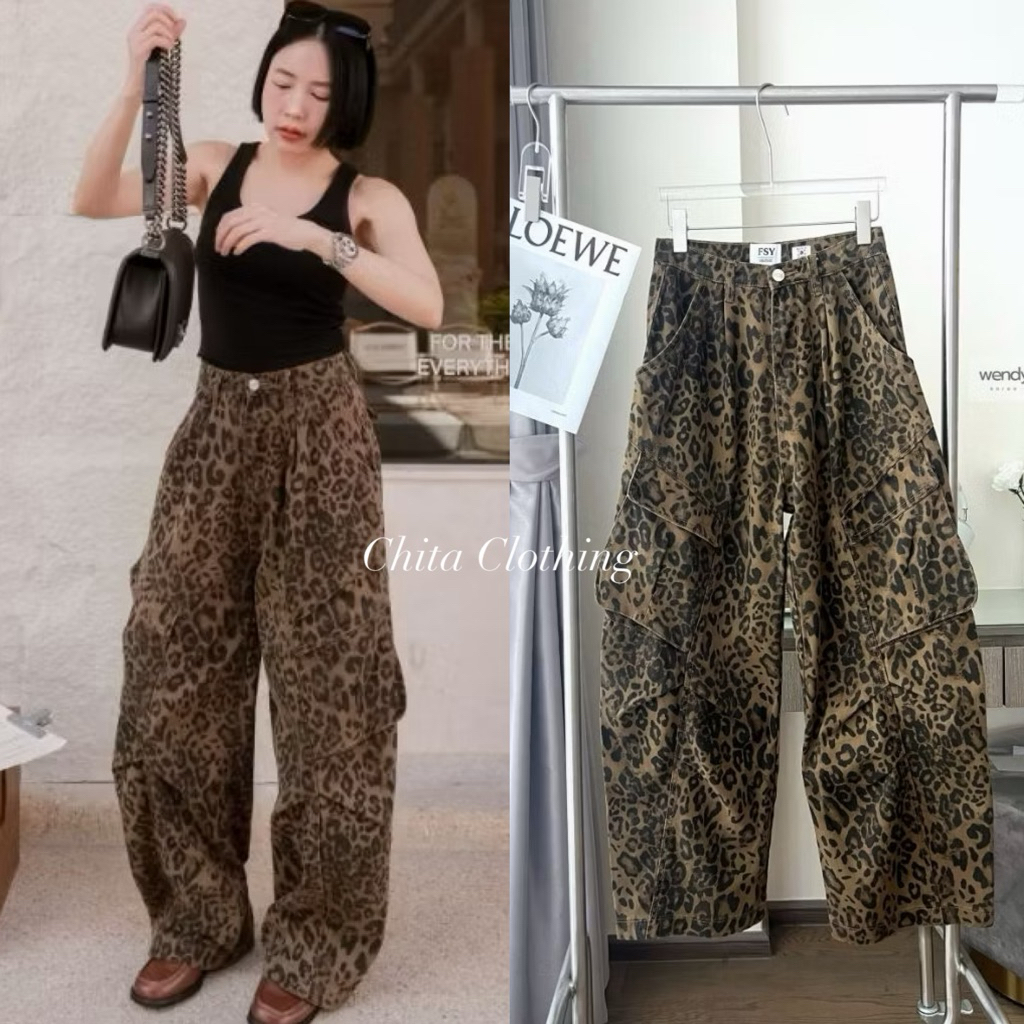 📍พร้อมส่ง📍🇰🇷FSY🇰🇷61225 Army pocket pants รุ่นขายดี✨ กางเกงทรงแบ็คกี้คาร์โก้ กระเป๋าใหญ่ๆ รุ่นนี้เก๋ม