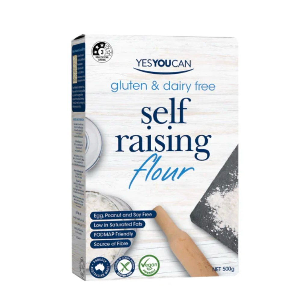 Yes you can Self Raising Flour Gluten Free/Plain Flour/Buckwheat Flour/Besan Chickpea Flour/Falafel 