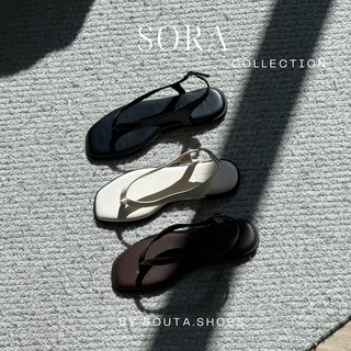 Souta Shoes รุ่น Sora Collection รองเท้าผ้าหนังนิ่ม กันลื่น ไซส์ 35-42