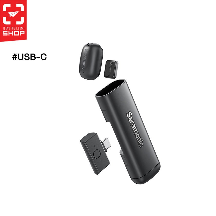 ไมโครโฟน Saramonic – Air SE AI-Powered Clip-On and Handheld Wireless Microphone ราคา ถูกที่สุด ดีลบีเคเค แกลเลอรีภาพที่ 2