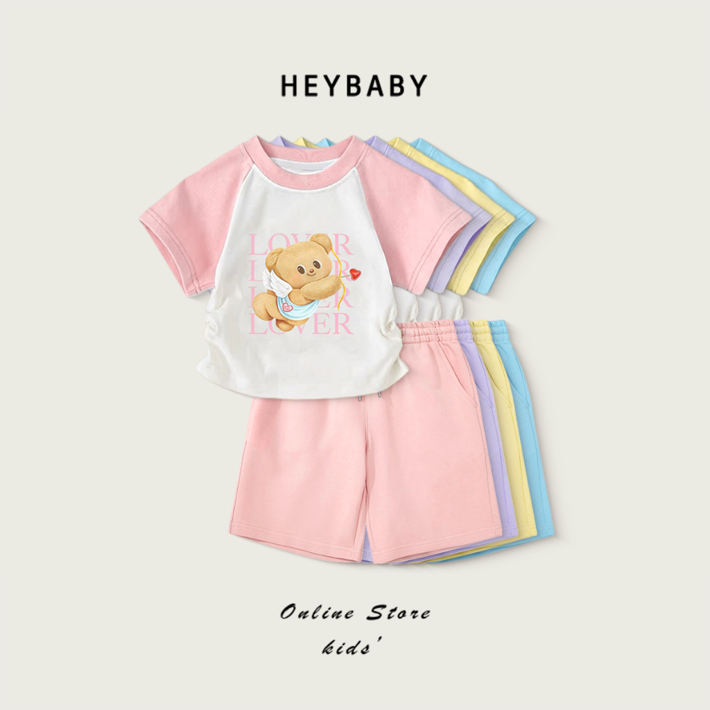 ✨ป้ายยา! ชุดแฟชั่นเด็กผู้หญิงเกาหลี 👧🏻 ลำลองน่ารัก สไตล์มินิมอล 2 ชิ้น นุ่มสบายจนต้องตำ!