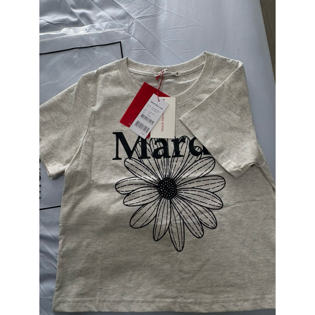 เสื้อยืด คร็อป Mardi ดอกไม้ S อก 32-34 ราคา ถูกที่สุด ดีลบีเคเค แกลเลอรีภาพที่ 4