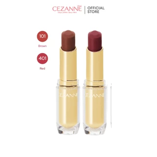 CEZANNE Lasting Gloss Lip ลิปสติกเนื้อกลอส สีฉ่ำวาว