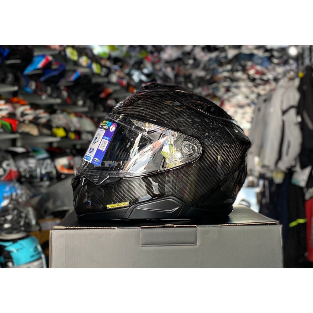 หมวกกันน็อค HJC RPHA72 CARBON SOLID BLACK (ผิวเงา)