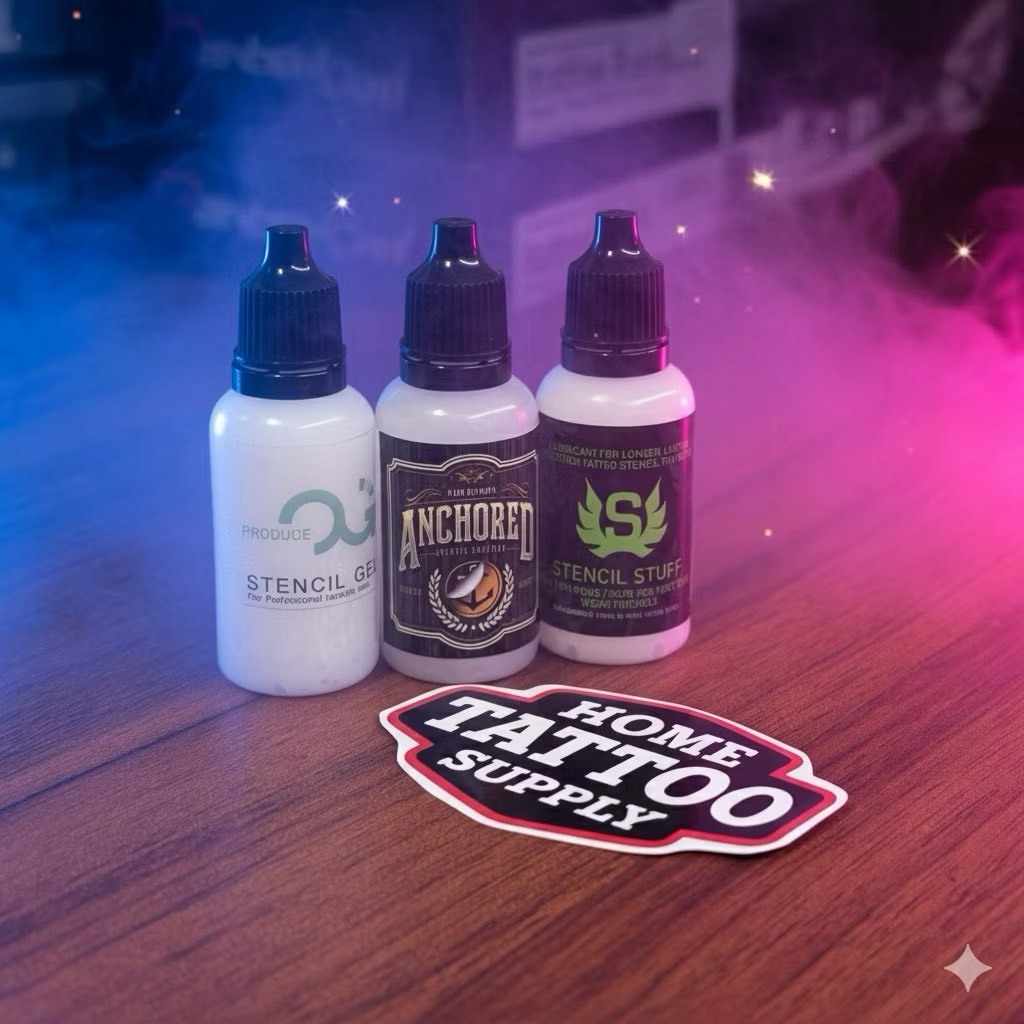 เจลลอกลายเข้มข้น น้ำยาลอกลายเจล Tattoo Stencil Gel 20 ml.