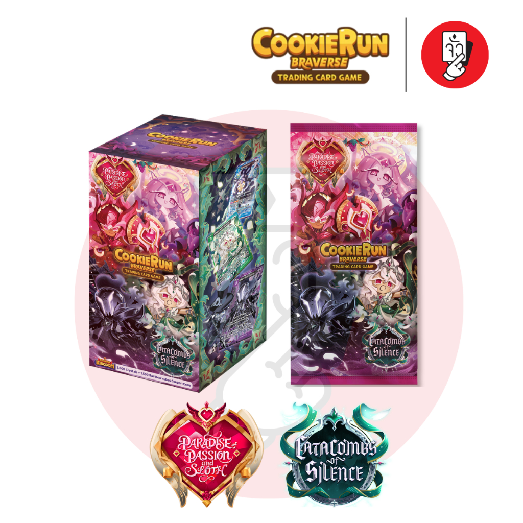[พรีออเดอร์] Booster Box - การ์ด Cookie Run Braverse BS10 Paradise of Passion & Sloth / Catacombs of