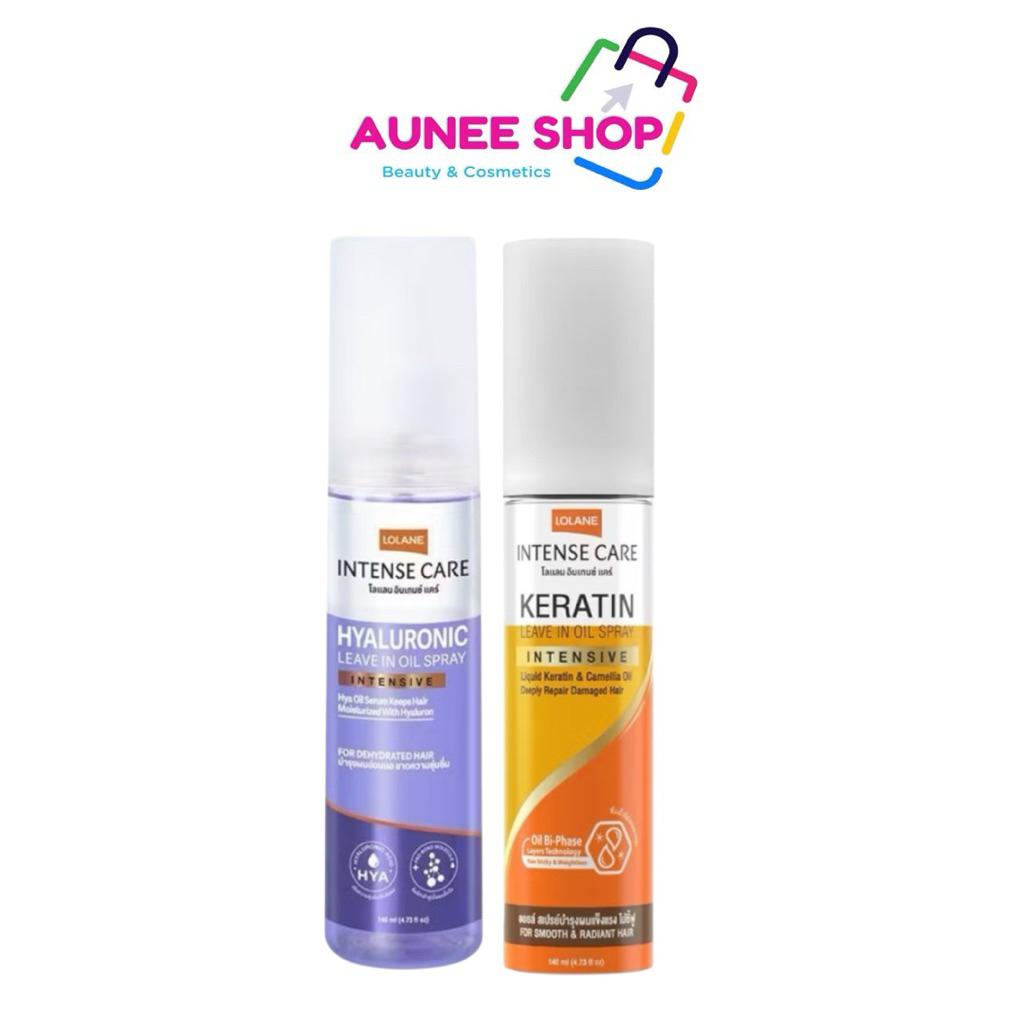 ส่งฟรี/มีไลฟ์ สเปรย์บำรุงผม Lolane Intense Care Leave In Oil Spray โลแลน ออยล์บำรุงผม ผมเงางาม มีน้ำหนัก