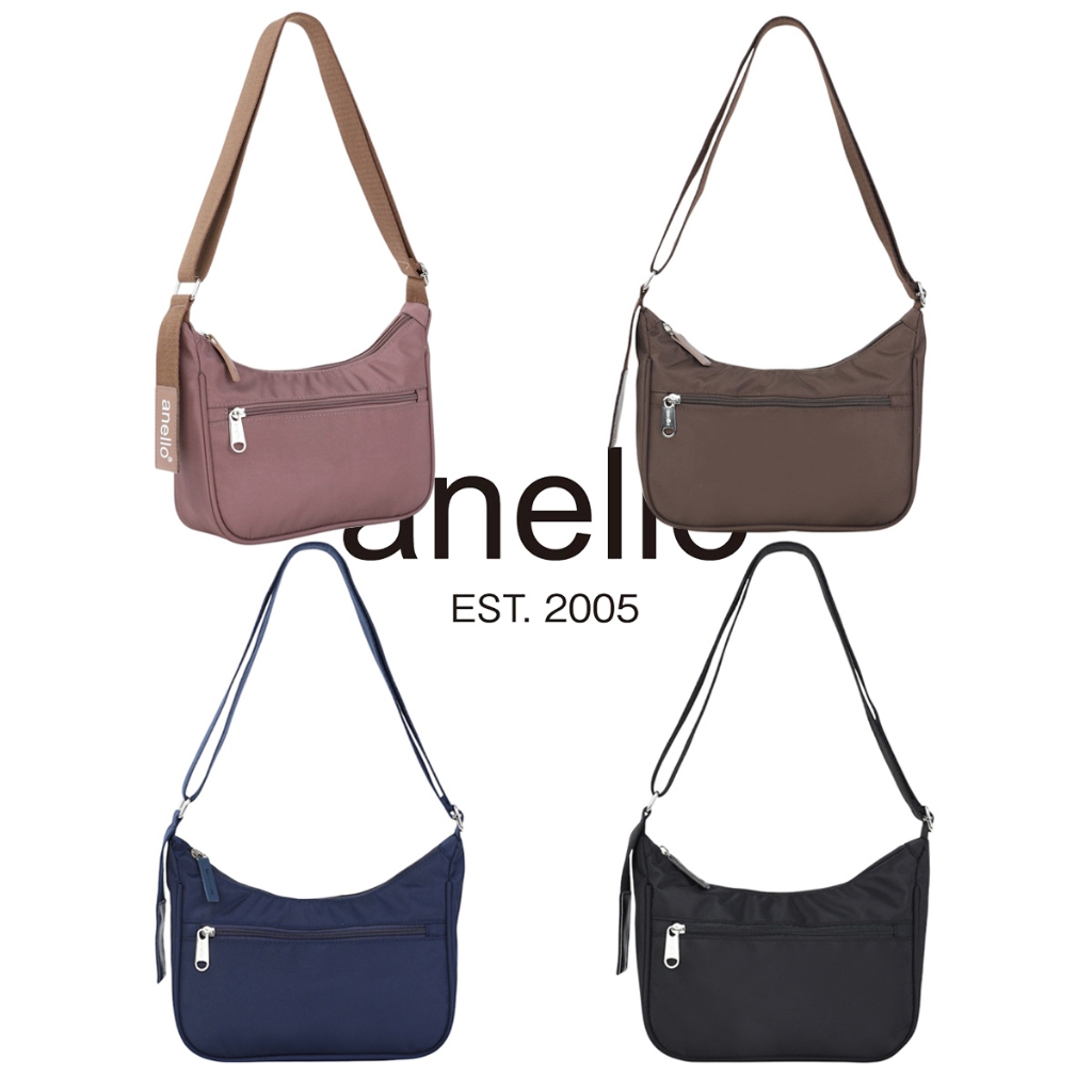 พร้อมส่ง กระเป๋าสะพายข้าง/สะพายไหล่ anello-972 ผู้หญิงแฟชั่น ผ้ากันน้ำ ปรับสายได้ ใส่ได้ทุกสไตล์