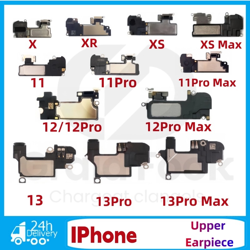 ลำโพงหน้า สนทน้า สำหรับไอโฟนx xr xs xs max 11 11pro 11pro max 12 12pro 12pro max 13 13pro 13pro max