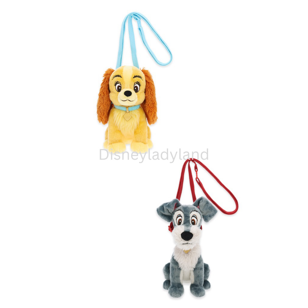 กระเป๋าสะพาย - Lady and the Tramp Plush Shoulder Bag