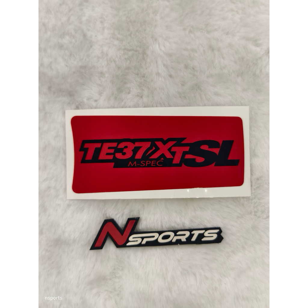 สติกเกอร์ติดล้อ TE37 XT-SL 17-18