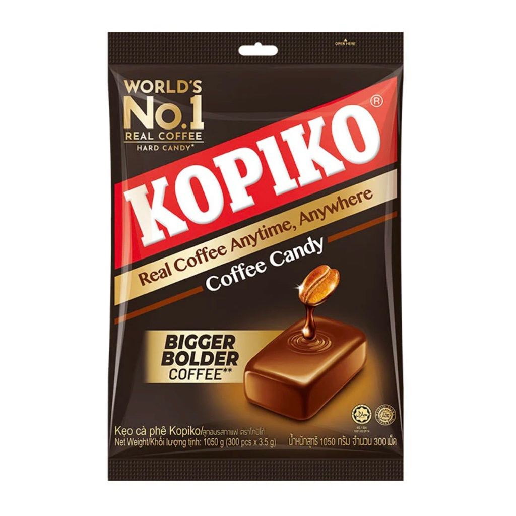 Kopiko โกปิโก้ ลูกอม รสกาแฟ 300 เม็ด ลูกอมกาแฟ ลูกอม