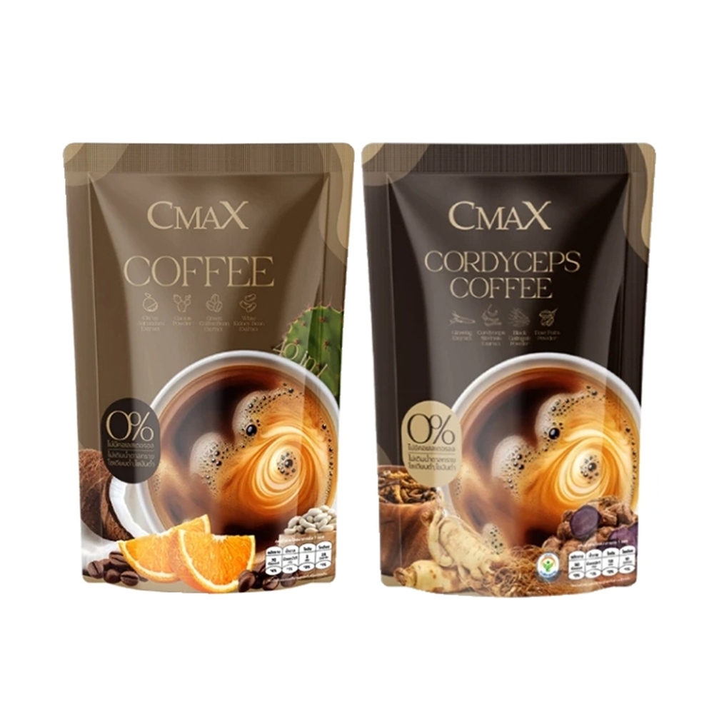 SOM CMAX กาแฟ เอสโอเอ็ม " PACK 3 "ซีแมคซ์ / CmaX Coffee (1 กล่อง/ถุง 10 ซอง x3)