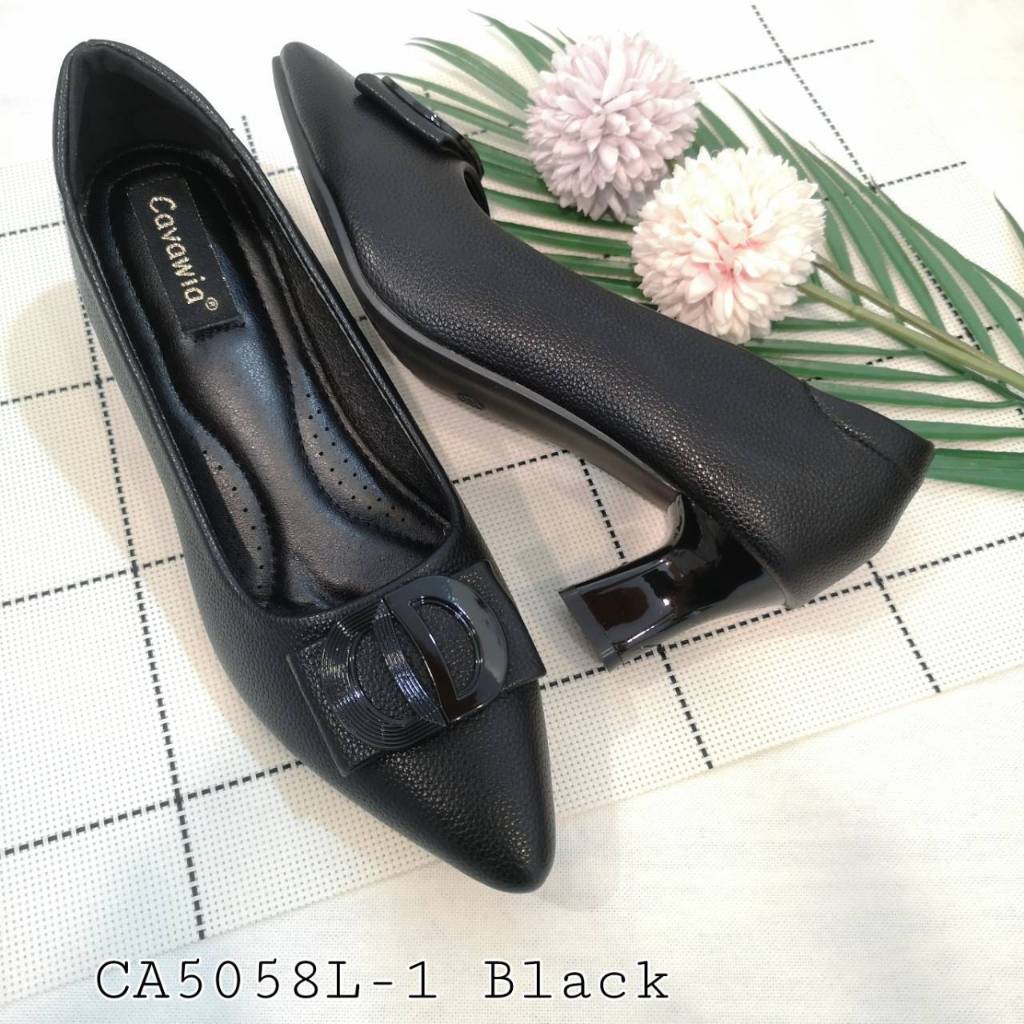 รองเท้าคัทชู  Cavawia  ส้นสูง2นิ้ว CA5058L-1