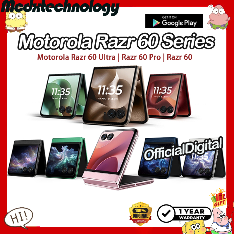 Global Motorola Razr 60 Ultra Snapdragon 8 Elite Motorola Razr 60 Pro Snapdragon 8sGen3 Motorola Raz
