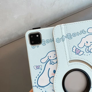 🌻24 ชั่วโมง🌻เคสไอแพด Gen10 Gen12 Air8 11/13 Gen9/8 Cinnamoroll เคสiPadหมุน 360° Air6 Air7 Gen11 Air5