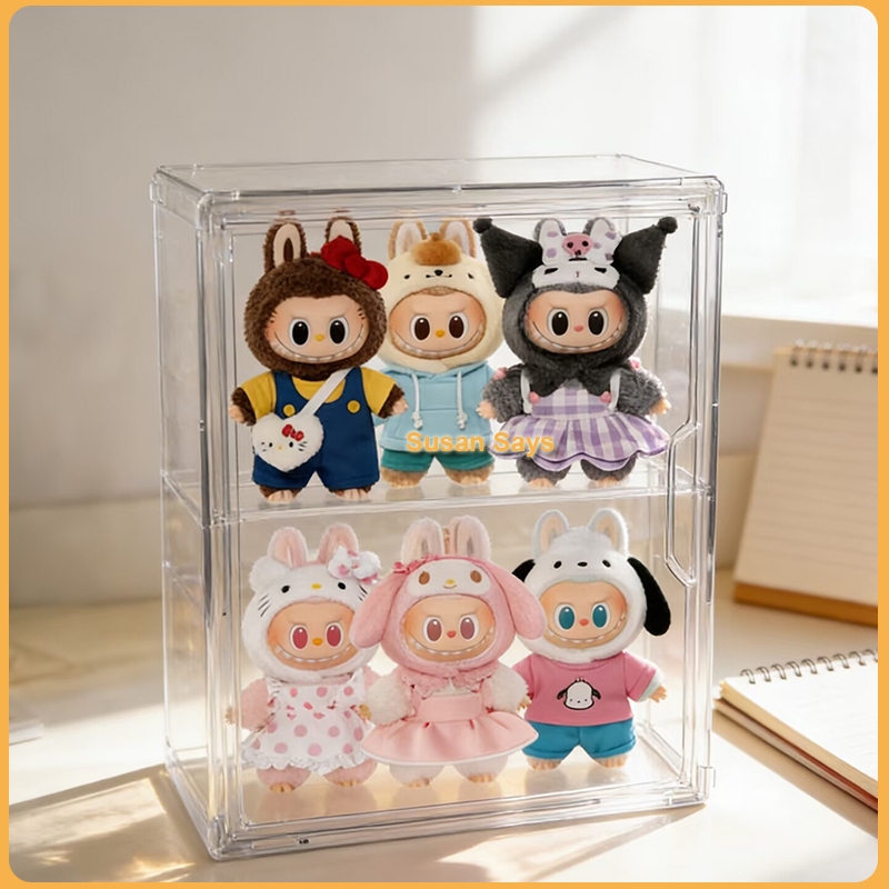 THE MONSTERS × Sanrio อะคริลิคโปร่งใส กล่องเก็บของ