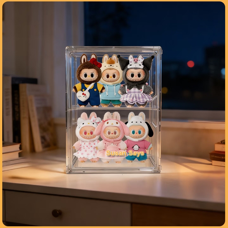 THE MONSTERS × Sanrio อะคริลิคโปร่งใส กล่องเก็บของ รูปที่ 6